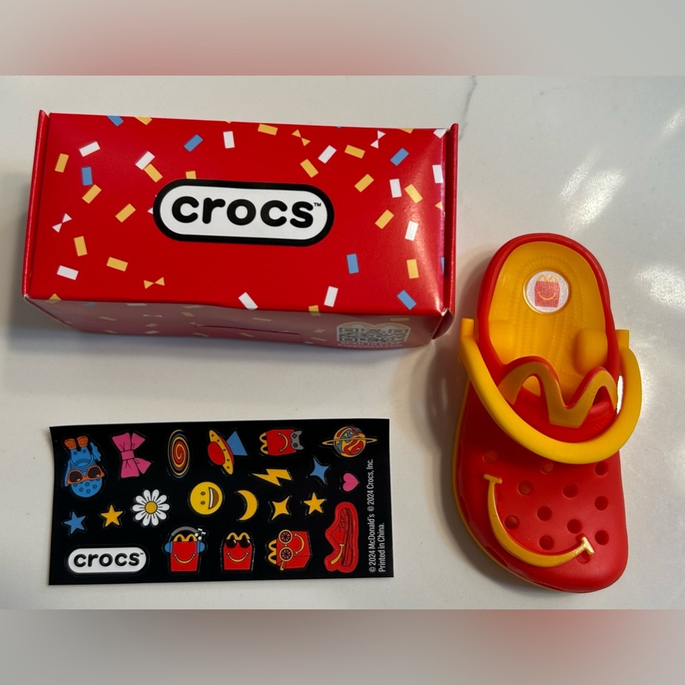 McDonald’s croc toy